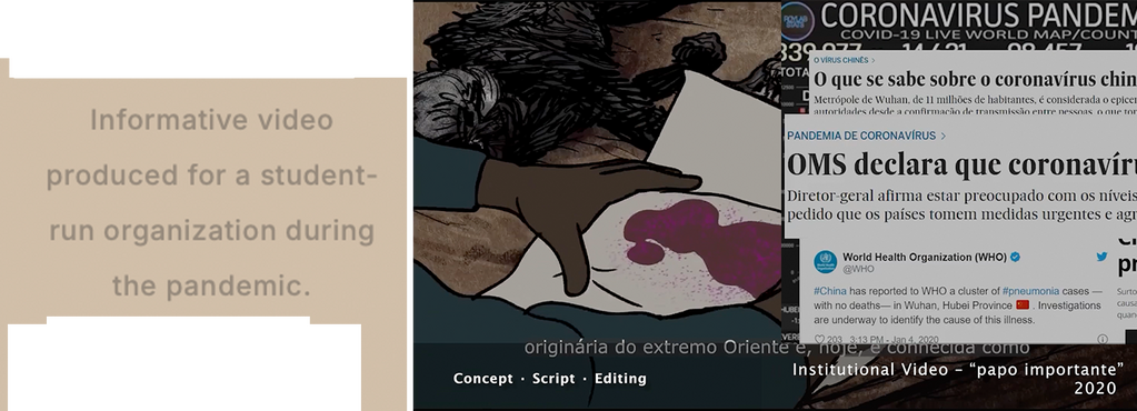 2D animation of an original artwork, featuring frame-by-frame rigging and realistic movement. [Watch full animation on Instagram](https://www.instagram.com/p/DJKaWETxpQx/) Music Video Promo – “Asas do Agora” (2025) Animated teaser for the release of the so